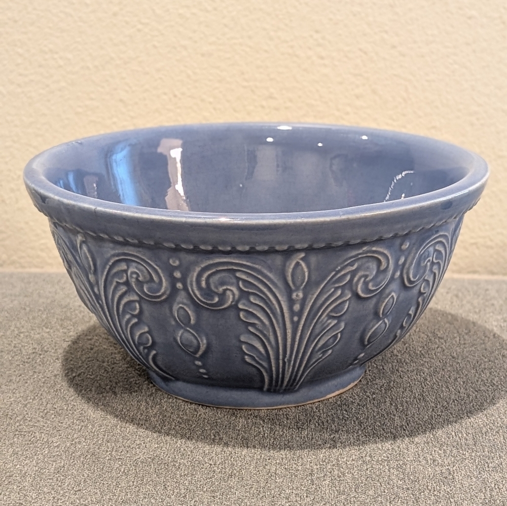 Vintage Blue Ridge Pottery Blue Grace Bowl Southern Potteries EUC Made In USA